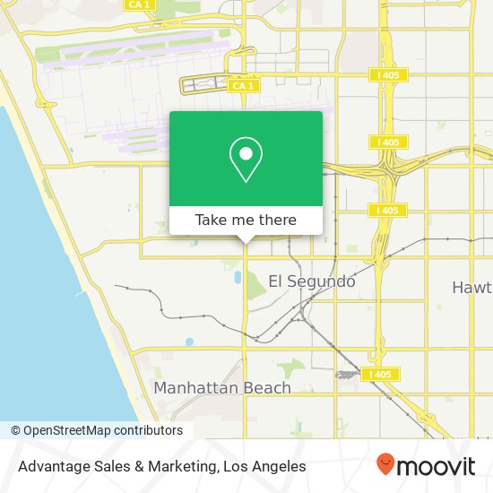Advantage Sales & Marketing map