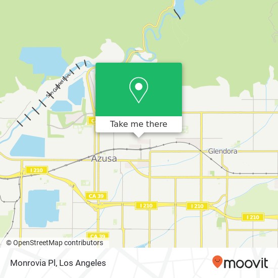 Mapa de Monrovia Pl