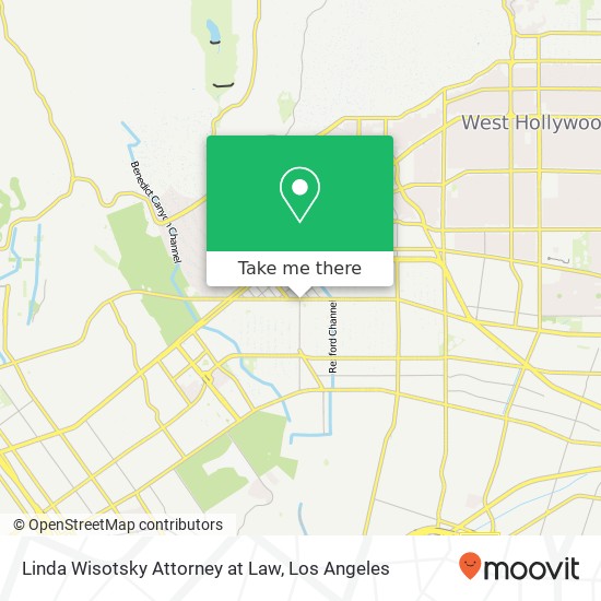 Linda Wisotsky Attorney at Law map