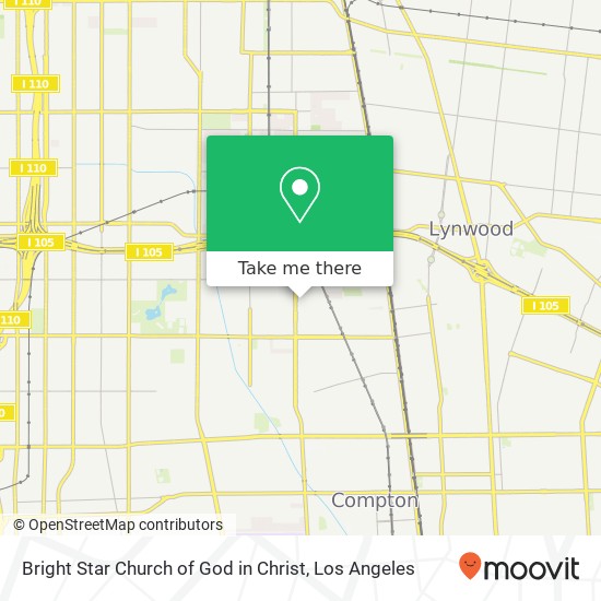 Mapa de Bright Star Church of God in Christ