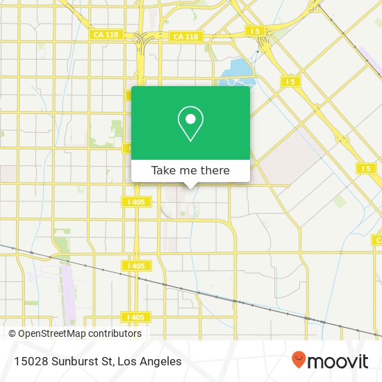 15028 Sunburst St map