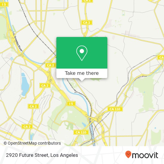 Mapa de 2920 Future Street