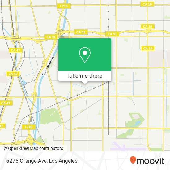 Mapa de 5275 Orange Ave