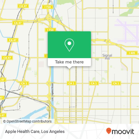 Apple Health Care map
