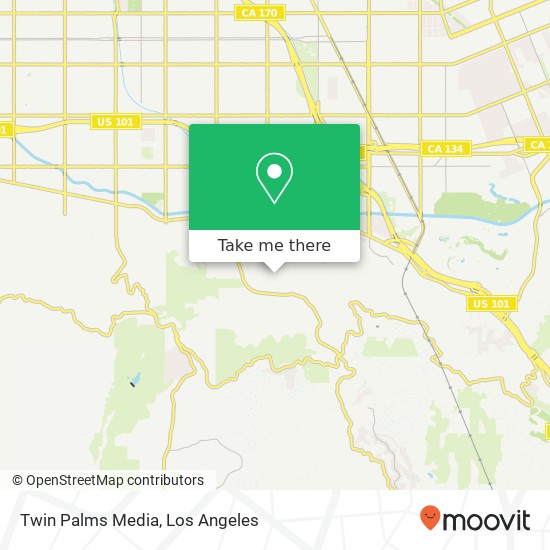 Mapa de Twin Palms Media