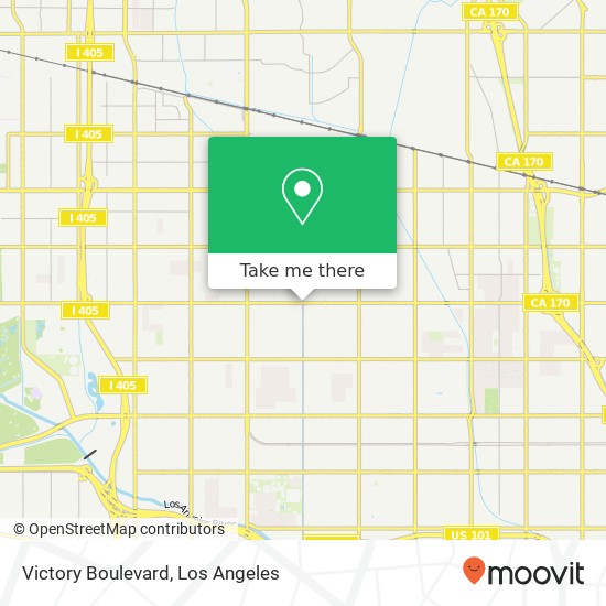 Victory Boulevard map