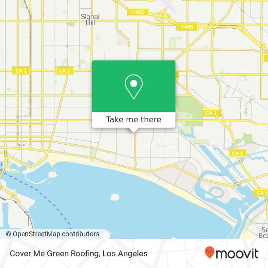 Cover Me Green Roofing map