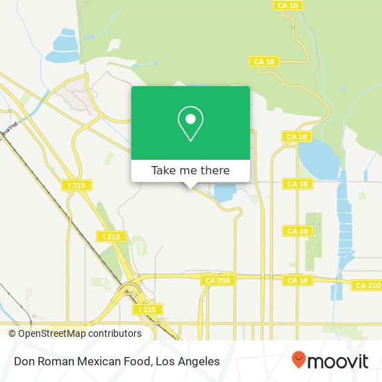 Don Roman Mexican Food map