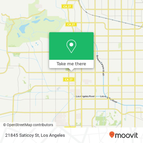 21845 Saticoy St map