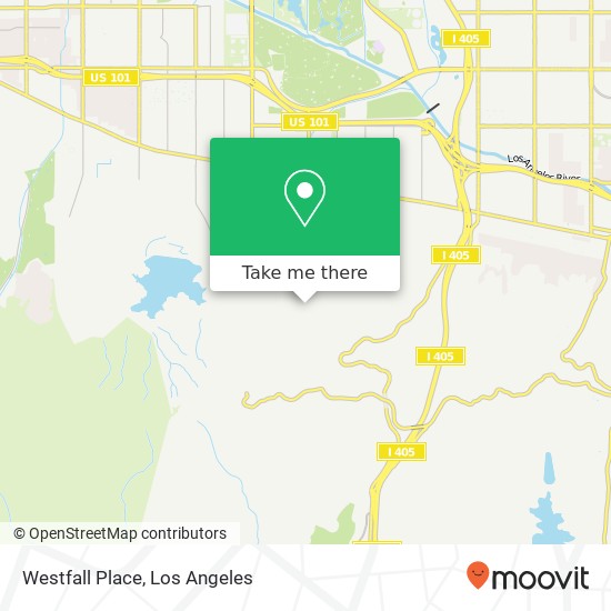 Westfall Place map