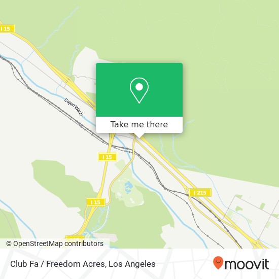 Mapa de Club Fa / Freedom Acres