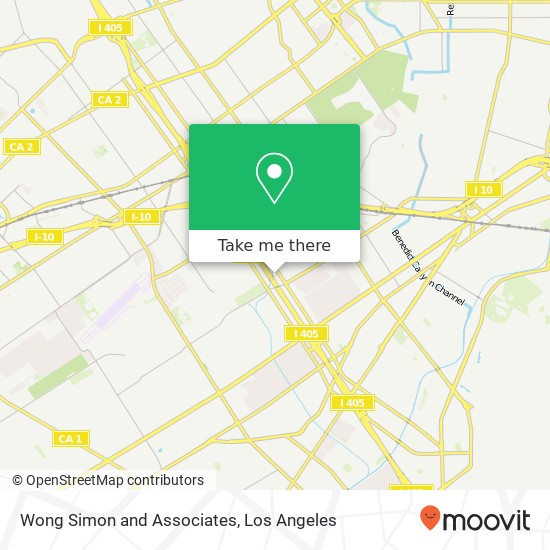 Wong Simon and Associates map