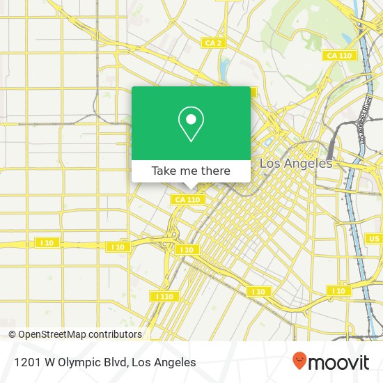 1201 W Olympic Blvd map