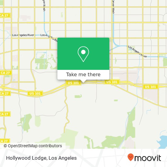 Hollywood Lodge map