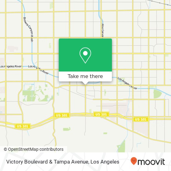 Victory Boulevard & Tampa Avenue map