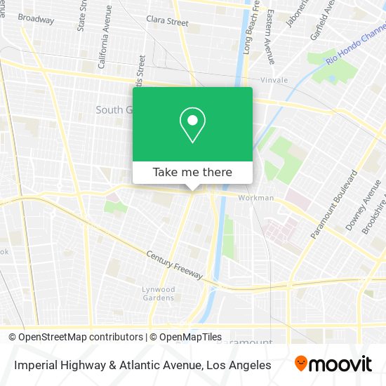 Mapa de Imperial Highway & Atlantic Avenue