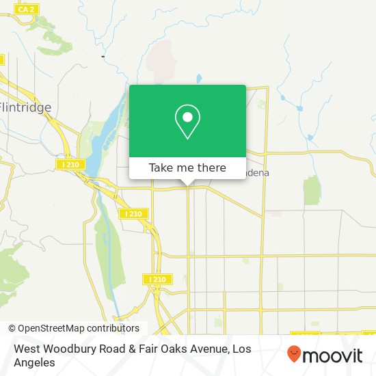 West Woodbury Road & Fair Oaks Avenue map