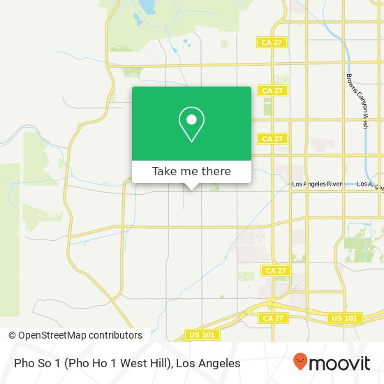 Pho So 1 (Pho Ho 1 West Hill) map