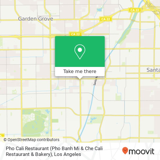 Pho Cali Restaurant (Pho Banh Mi & Che Cali Restaurant & Bakery) map