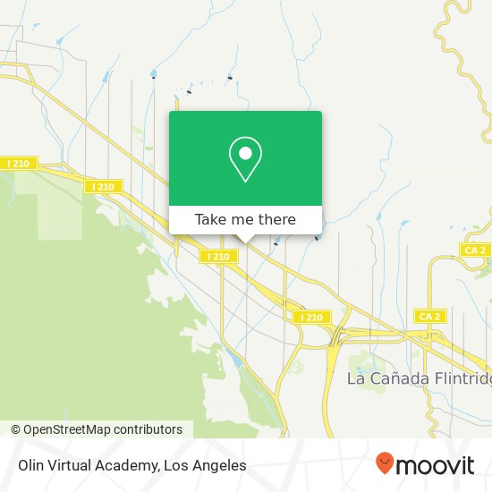 Olin Virtual Academy map