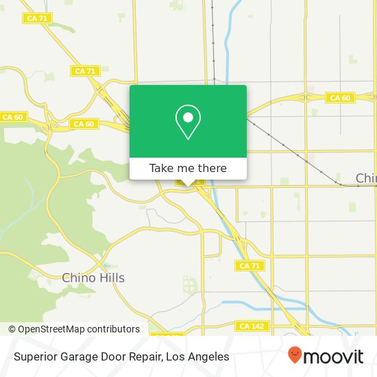 Mapa de Superior Garage Door Repair