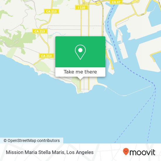 Mission Maria Stella Maris map