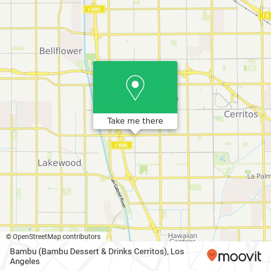 Bambu (Bambu Dessert & Drinks Cerritos) map