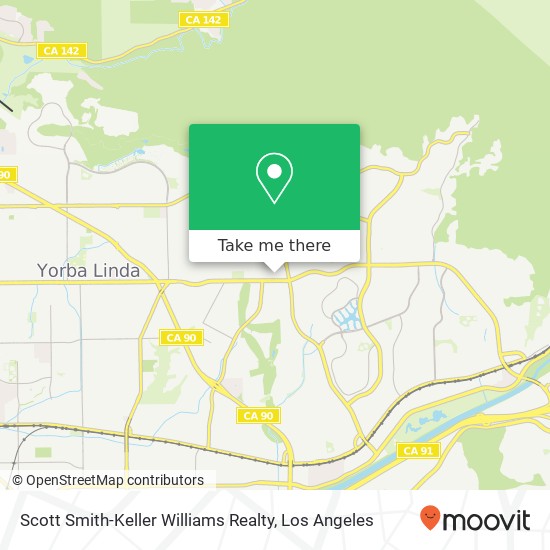 Mapa de Scott Smith-Keller Williams Realty