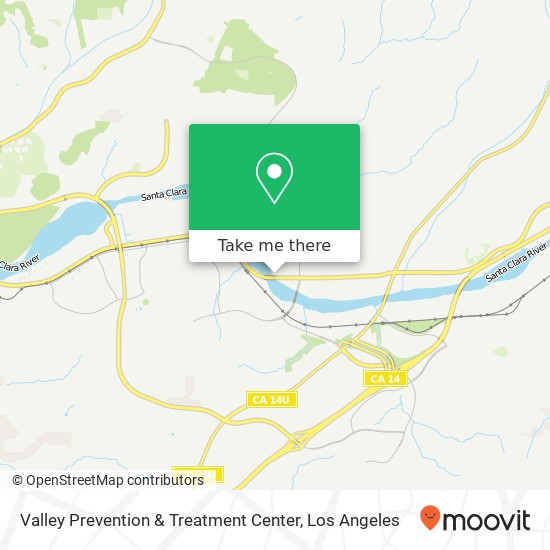 Valley Prevention & Treatment Center map