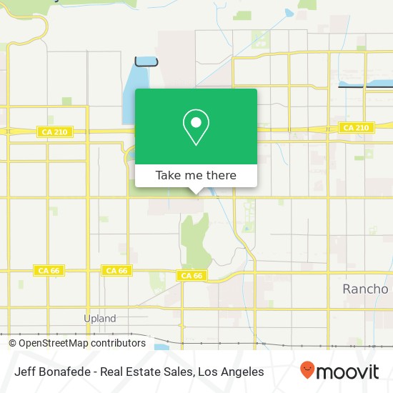 Jeff Bonafede - Real Estate Sales map