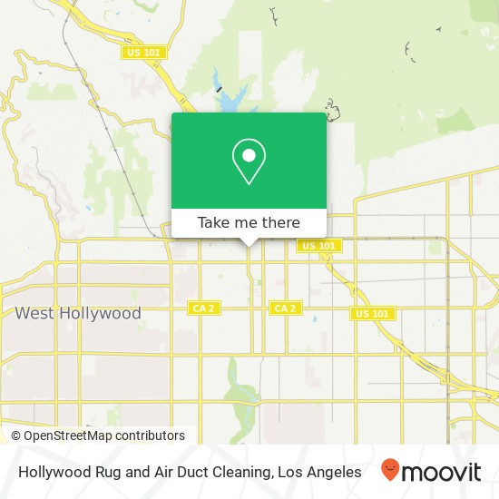 Hollywood Rug and Air Duct Cleaning map