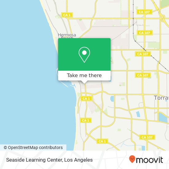 Seaside Learning Center map