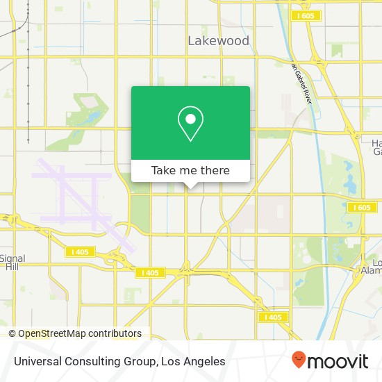 Universal Consulting Group map