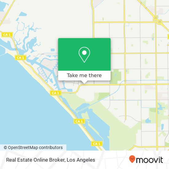 Real Estate Online Broker map