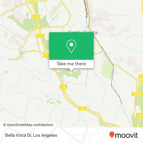 Mapa de Bella Vista Dr