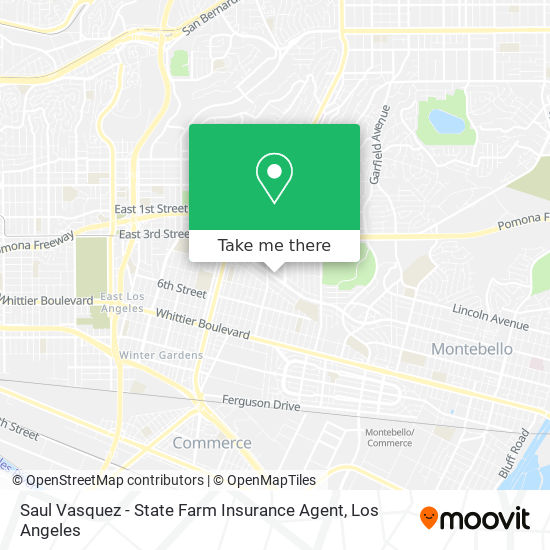 Saul Vasquez - State Farm Insurance Agent map