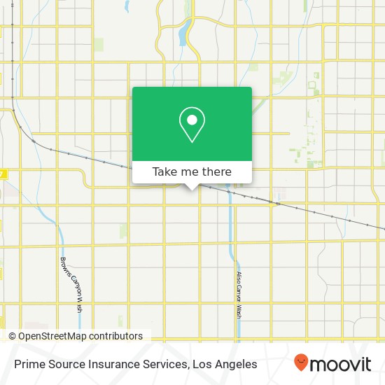 Prime Source Insurance Services map