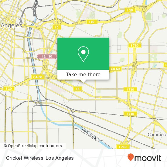 Cricket Wireless map