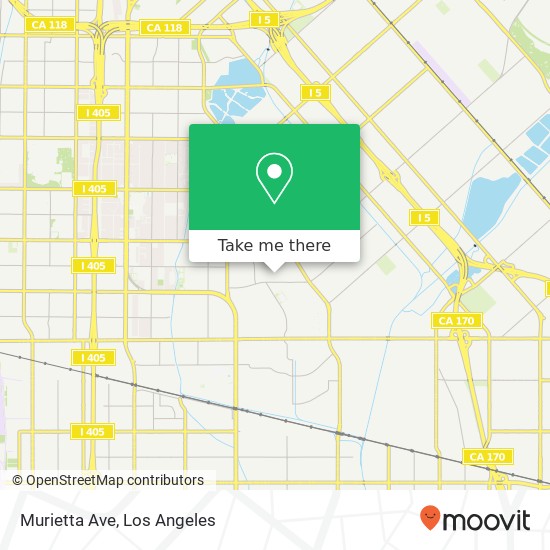 Murietta Ave map