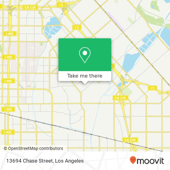 Mapa de 13694 Chase Street