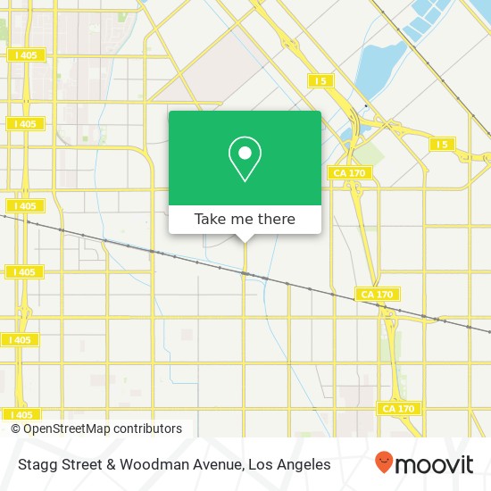 Stagg Street & Woodman Avenue map