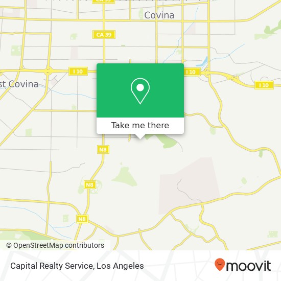 Capital Realty Service map