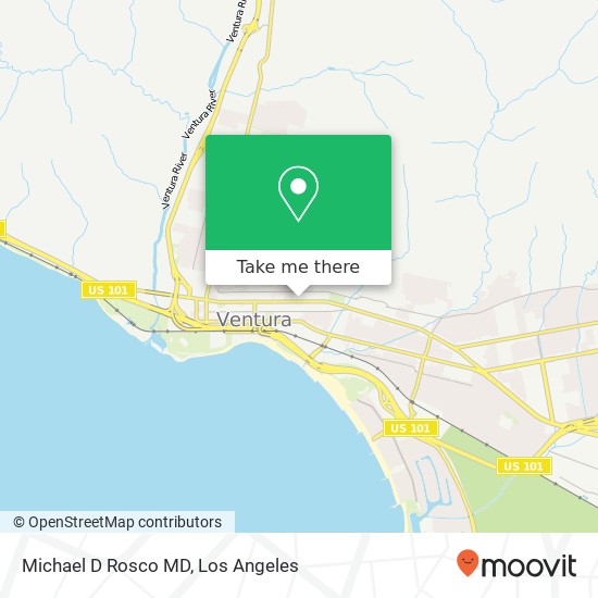 Michael D Rosco MD map