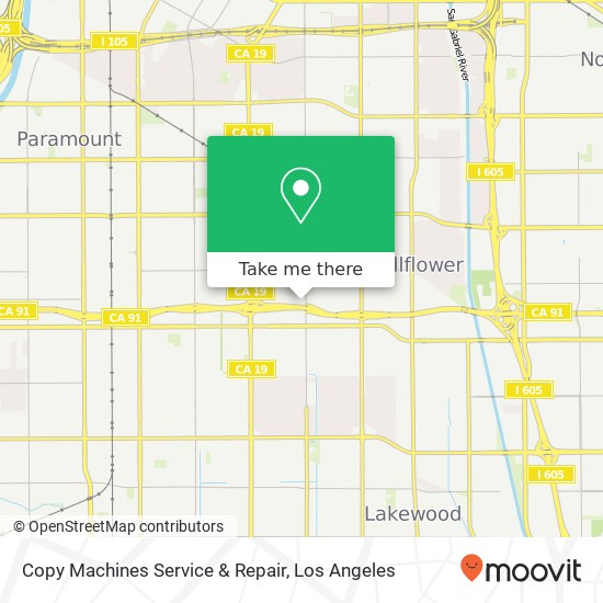 Mapa de Copy Machines Service & Repair