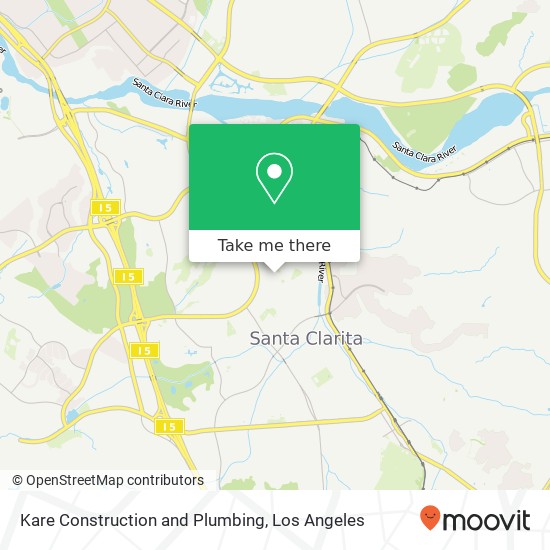Kare Construction and Plumbing map
