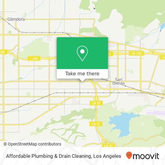 Mapa de Affordable Plumbing & Drain Cleaning