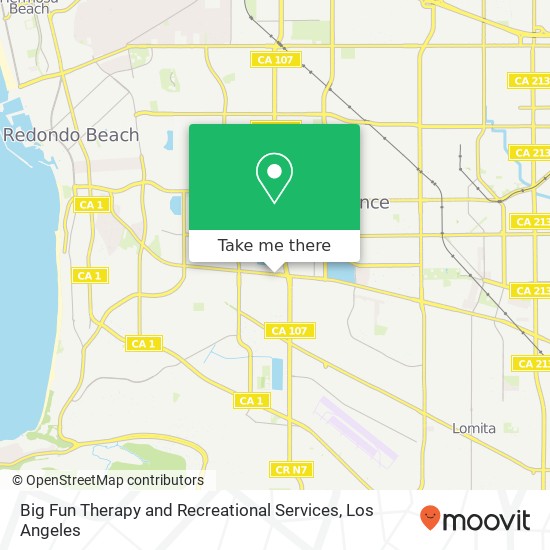 Mapa de Big Fun Therapy and Recreational Services