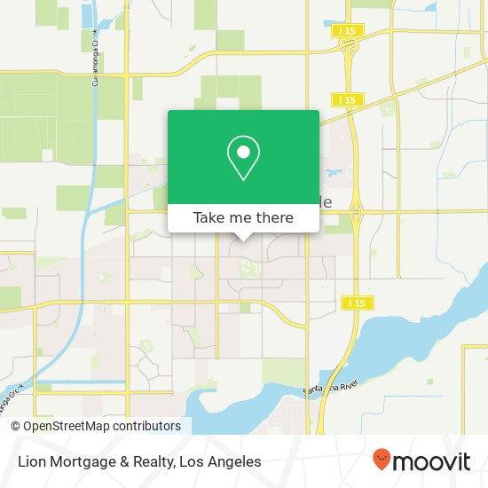 Lion Mortgage & Realty map