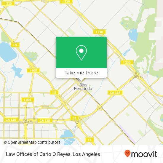 Mapa de Law Offices of Carlo O Reyes