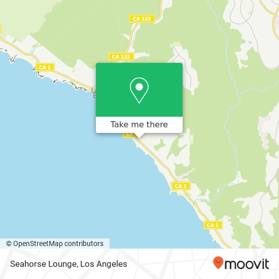 Seahorse Lounge map